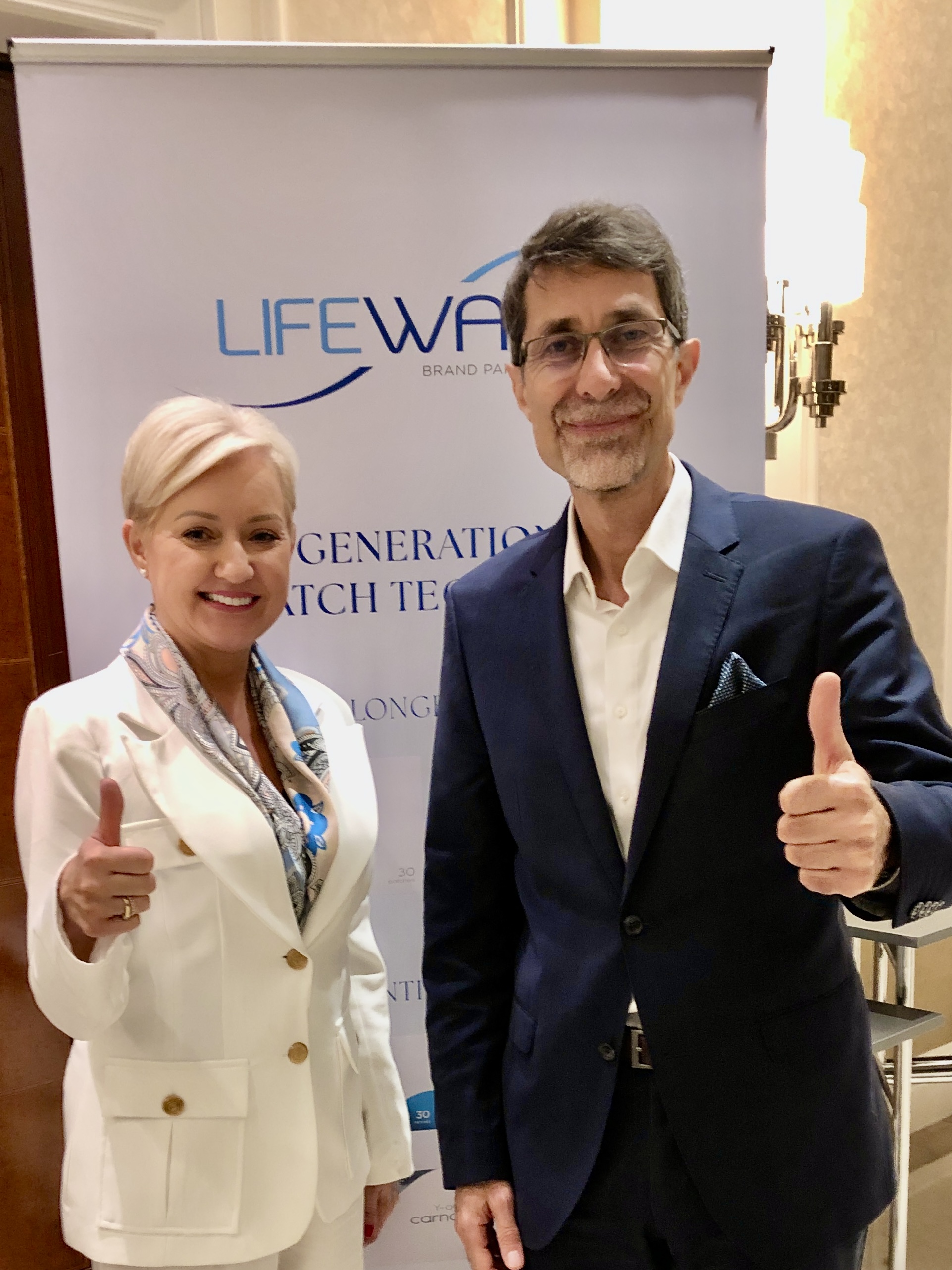 Fekula Zoltan a LifeWave konferencián Londonban